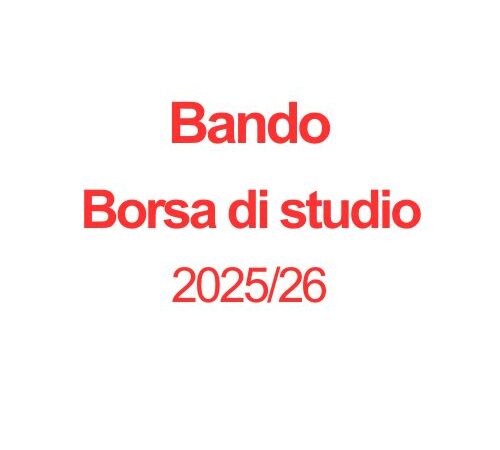 BANDO ORDINARIO 2025/2026